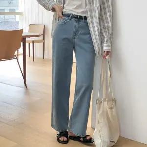 [코코블랑] 시그니처 와이드 데님팬츠