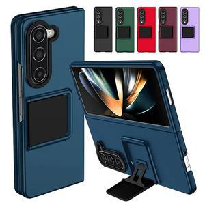 갤럭시Z폴드7 6 5 4 3 제트지 슬림 매트 하드 킥스탠드 거치대 핸드폰 케이스