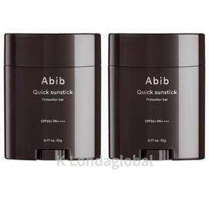 아비브 퀵 선크림 스틱 프로텍션 SPF50+ PA++++ 2개