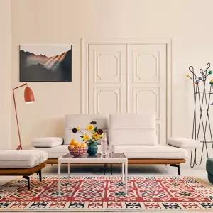 12/1 롯데GIFT3종+헤드레스트2개증정마제티 3인 스윙기능 카시미라 패브