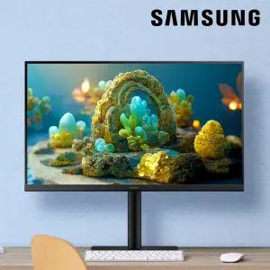 삼성전자 27인치 QHD 컴퓨터모니터 IPS S27B610 피벗 세로모니터 가정용 사무용