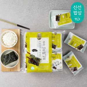 [품질보장] 순수해작 순수 감태 도시락김 4g, 24봉
