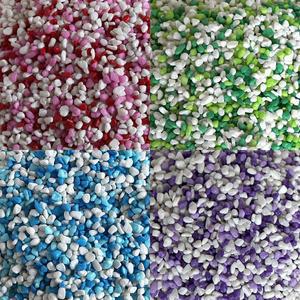 삼색 칼라스톤 3kg (화분 어항 조경 인테리어 장식 미술재료 색돌, 자갈)