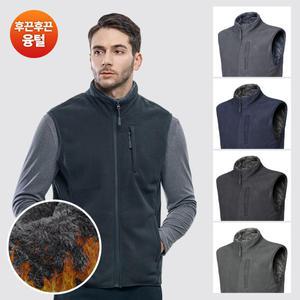 추위걱정끝 남성 보아털 안감 플리스 조끼(SI43VE012M)A1