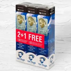 로얄탈렌스 반고흐 오일 컬러 티타늄 화이트 3개입 세트