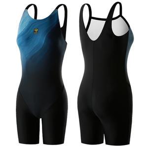 도디치 3부 반전신 U백 수영복 3부 실내수영복 강습용