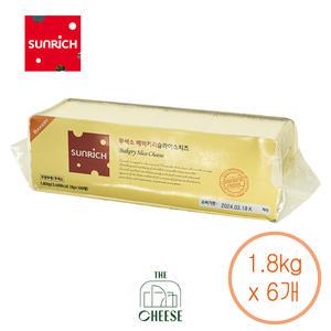썬리취 무색소 베이커리슬라이스치즈 1.8kg (100매) x 6개