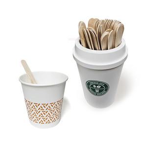 오피스존 일회용 우드스틱 커피 머들러 소 대 50개입 1봉 가루 섞는 휘젓는 저어주는 롱스틱 나무 막대