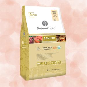 네츄럴코어 에코9b 시니어 살몬 6kg 노령견 가수부해 연어 사료