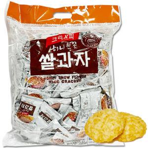 크리스피 허니 눈꽃 쌀과자 대용량 과자 920g