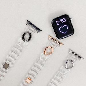 [아트박스]/디유아모르 디유아모르 애플워치 투명 체인 스트랩