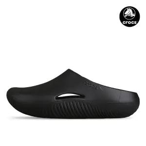 크록스 멜로우 리커버리 클로그 남녀공용 슬리퍼 샌들 블랙 208493-001
