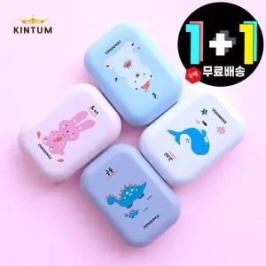 1 1 캐릭터 미니 1인용 UVC 충전식 가정용 무선 휴대용 칫솔 살균기 소독기 건조기 케이스 통 칫솔보관함 아기 유아 유치원 어린이집 사무실 여행용