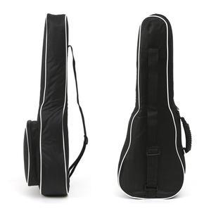콘서트 사이즈 우쿨렐레 가방 검정 내부쿠션 케이스