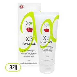 허니젤 120ml, 3개 윤활제 러브젤