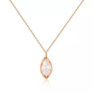 18K 카빙 볼드스톤 체인목걸이 MNN40228