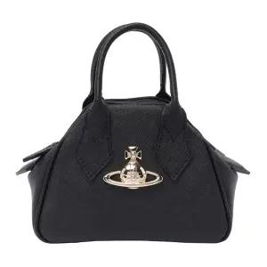 24FW 비비안웨스트우드 골드 메탈 입체 ORB 사피아노 미니 야스민 크로스백 블랙 5C010005W L001N N402 ( 45030009 L001N N403 )