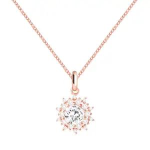 세레나 14K GP 데일리 큐빅 펜던트 로즈골드 체인 패션 목걸이