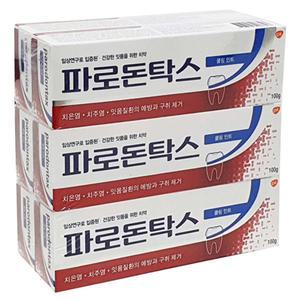 파로돈탁스 데일리 후로라이드 쿨링민트 치약 100g x 6개