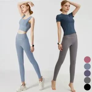 Y존 부각no 요가 레깅스 필라테스복 하이웨이스트