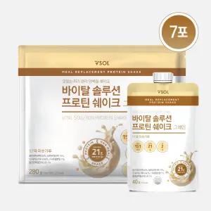 바이탈 솔루션 프로틴 쉐이크 1팩 (40gX7팩)