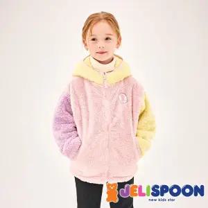 귀욤배색양털보아후드점퍼 /아동복