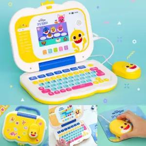 아기 상어 코딩 컴퓨터 핑크퐁 컴푸터 콤퓨타 유아 아동 한글