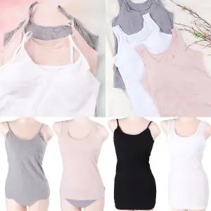 국산나시 캡내장 면스판 빅사이즈 08008 주니어 브라런닝 나시티