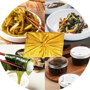 울릉허브 4종 모듬 장아찌 선물세트