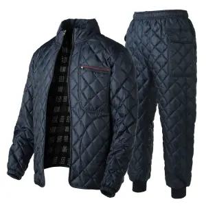 모렉스 깔깔이 방한복 잠바 바지 세트 누빔 기모 패딩 SET