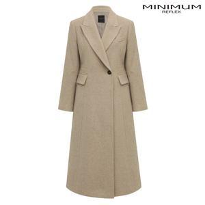 [미니멈](광주신세계)캐시미어 심플 롱 코트 MYDGWL0930