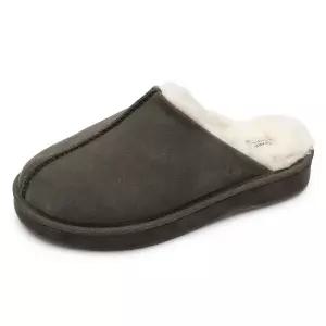 [베어파우] RYAN 씰브라운 남성 양털 슬리퍼 K2689311QD-M