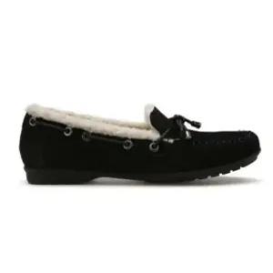 [제옥스] (제옥스) W1S62TB1F11  미끄럼방지 볼편안한 여성 털 로퍼 굽(1.5CM)