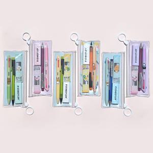 투명 파우치 필기구세트 초등학교 중학교 입학 졸업 선물 신학기 개학 중학생 준비물 학용품