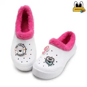 [보리보리/알파슈]팬콧 매직 방한 만능실내화_핑크/겨울 유아동 어린이집 유치원 초등 학생 학교