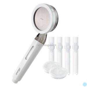 듀벨 샤워기 필터 세트 동남아 녹물제거 추천 화이트