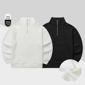 기모 골프웨어 레귤러핏 남성 골프티셔츠 니트 빅사이즈 반집업