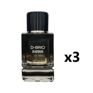 디브리오 플래티넘 오드 퍼퓸 50ml 3개