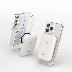 PTI008 갤럭시 S25/S24/S24플러스/S24울트라/스탠드거치충전 자석 맥세이프 5000mAh 보조배터리