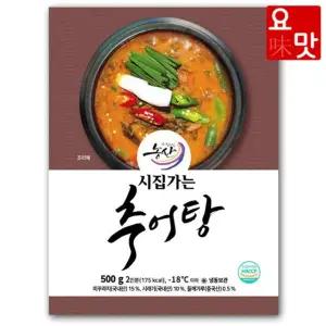 요맛 시집가는농산 추어탕 500g x 8팩