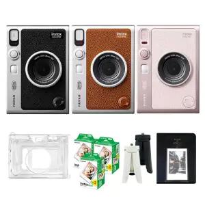 인스탁스 미니 에보 evo 즉석카메라+필름 60장+투명케이스+선물세트