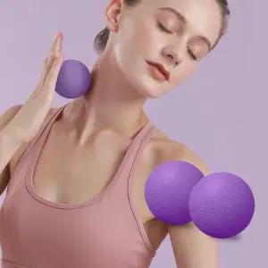땅콩 더블 마사지볼 TPE 요가 지압 안마볼 홈트
