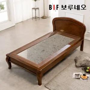 앳홈 뜨끈뜨끈 곡선헤드 석영장석 맥반석 온돌침대 SS
