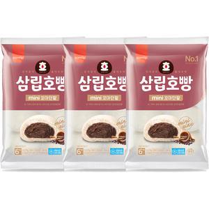 삼립 냉동 미니 꼬마 단팥 호빵 240g (40g 6개입) 3봉
