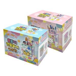 모모 데코덴 데코 생크림 DIY 폼폼 연필꽂이 꾸미기