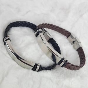 정전기 방지 팔찌 주유소 공장 스파크 저감 가죽 끈 팔찌 2컬러