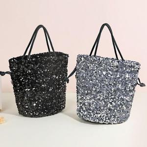 [HYD496K2_51IL]여자 손가방 패션 스팽글 숄더백