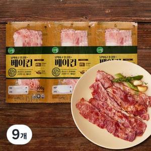다향 담백하고 쫄깃한 베이컨, 100g, 9개 one option