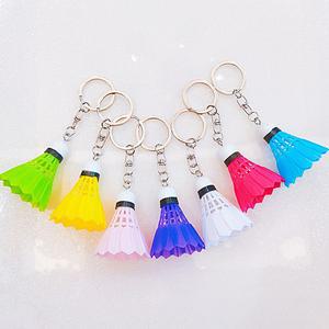 스포츠악세사리 배드민턴동호회 가방악세사리 셔틀콕키링 배드민턴공 스포츠열쇠고리 DD-12393 배드민턴동