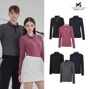 [밀레골프] 기모 카라티셔츠 남녀 6컬러 택1